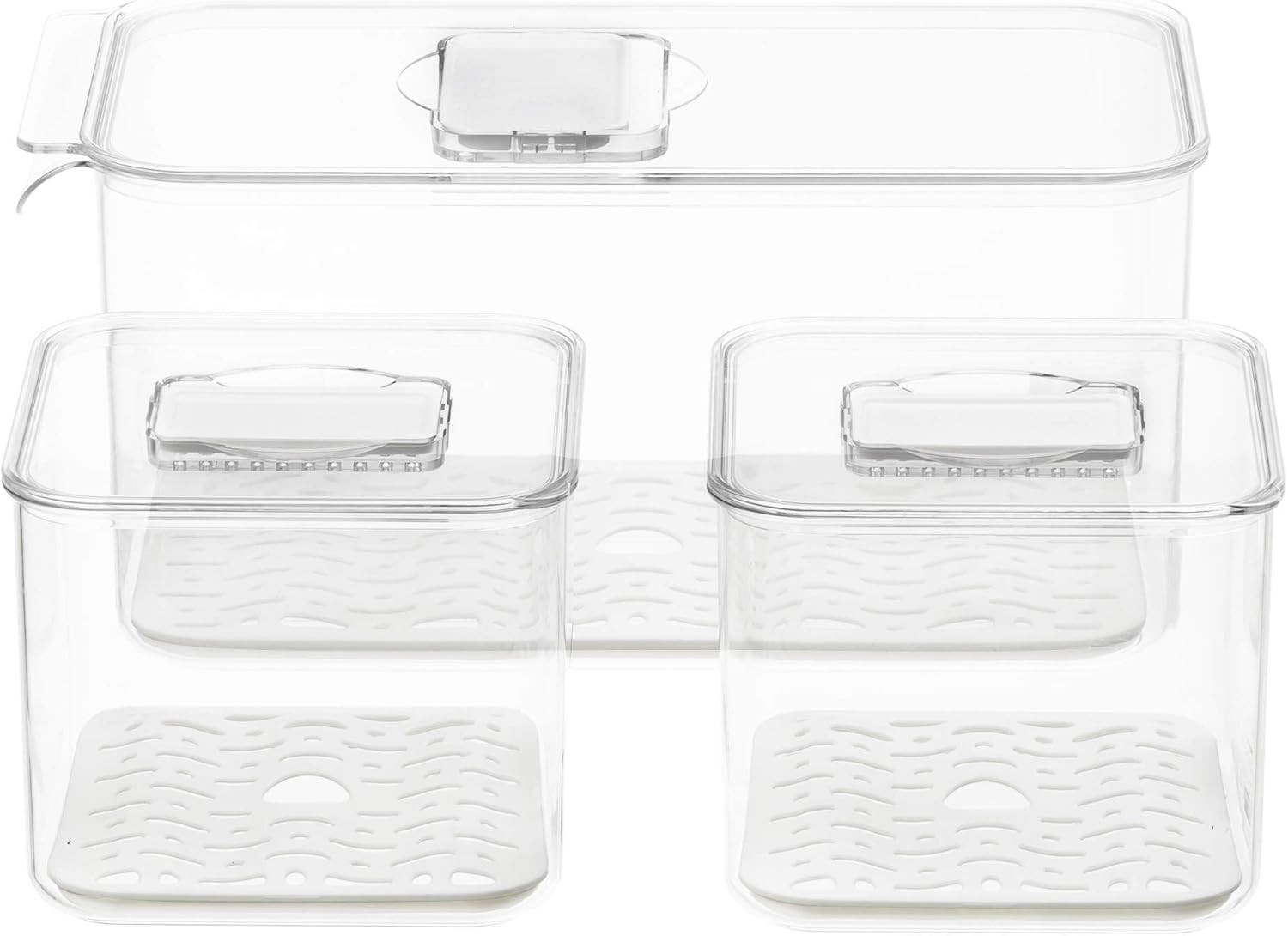 Food Storage Containers and Wire Baskets