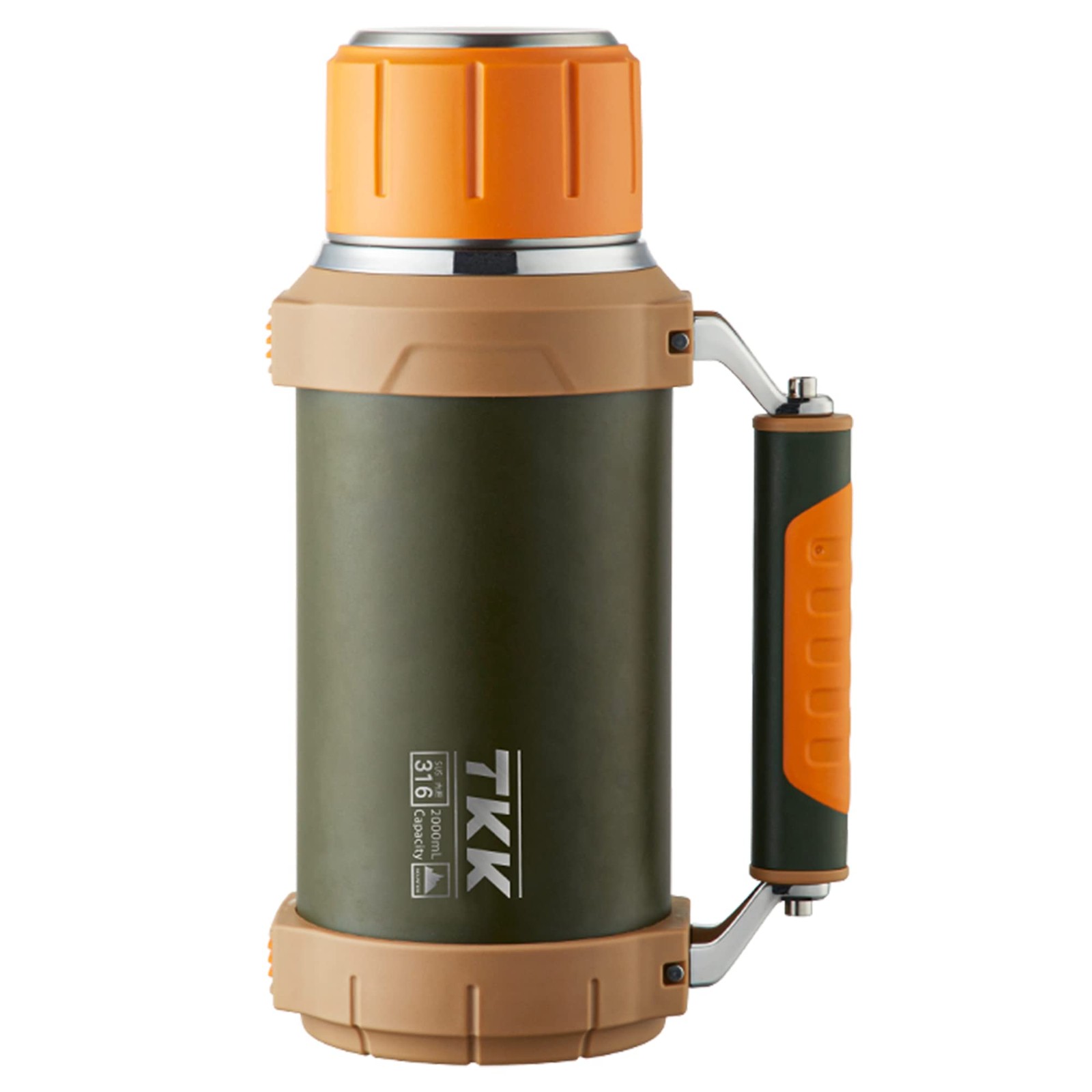 Tkk Large Coffee Vacuum For Hot Drinks Stainless Steel 2Qt 64Oz Insulated