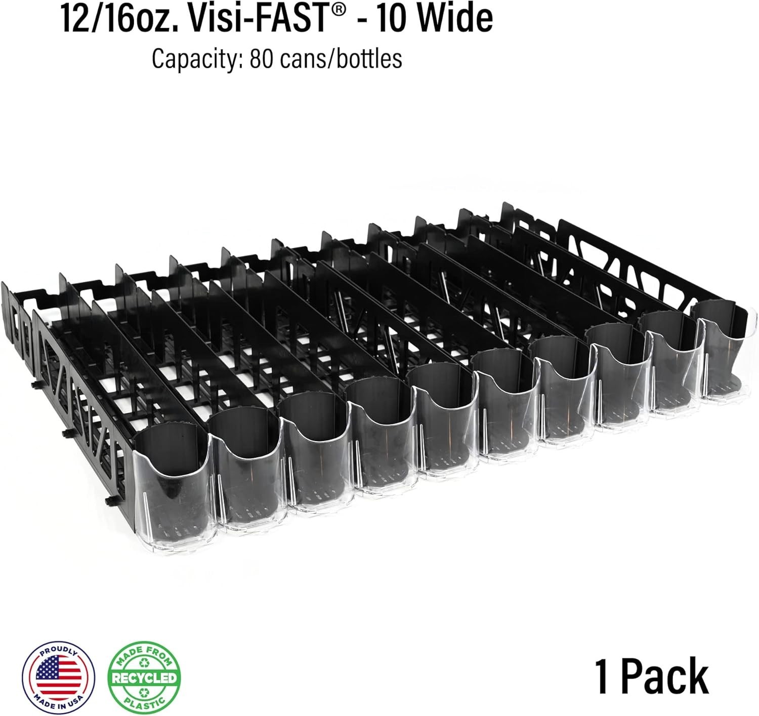 Visi-FAST Spring Push Drink Dispenser, Refrigerator Organizers and Storage fo…