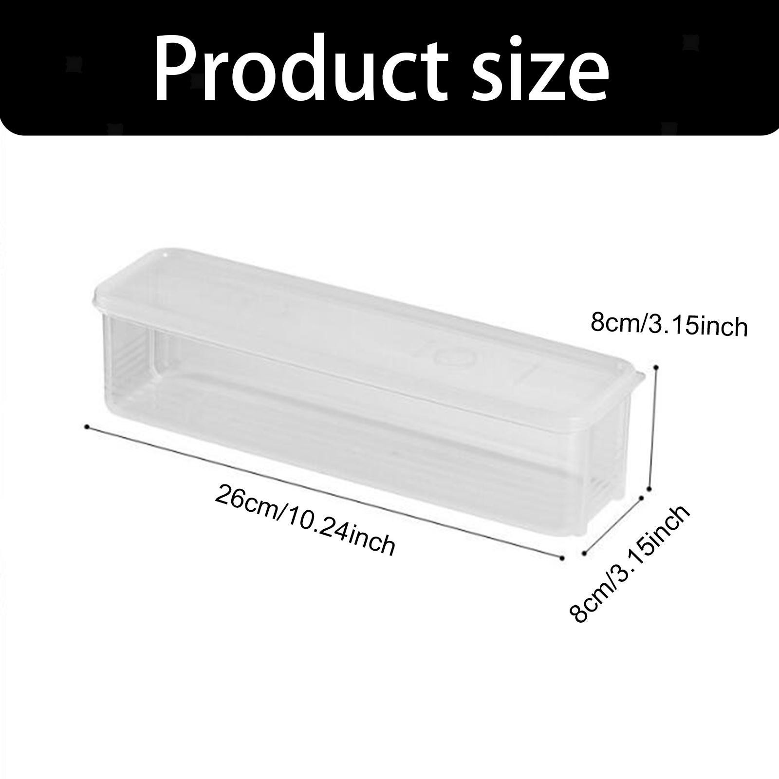 4Pcs Pasta Container Spaghetti Storage Box Pasta Keeper Stackable Transparent