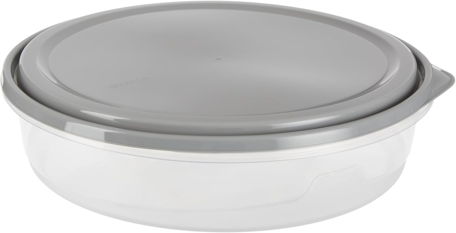 Everyware Extra Large 12 Inch round Container 2 Pack, BPA Free
