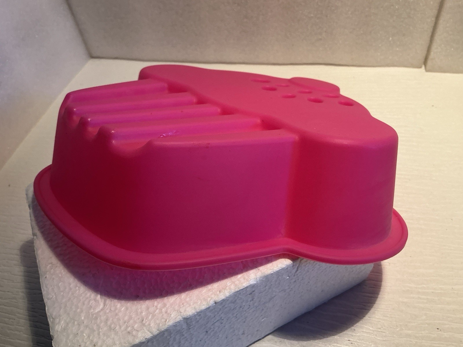 Giant Cupcake Jelly Silicone Mold Pink