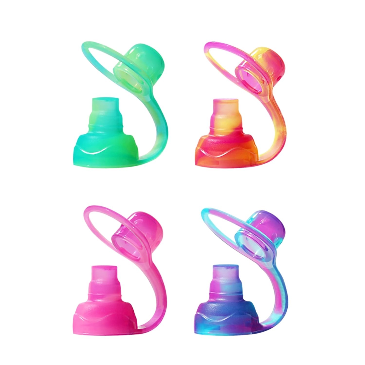 SoftSip Food Pouch Top | Baby Led Weaning | No Spill Flow Control Valve, Prot…