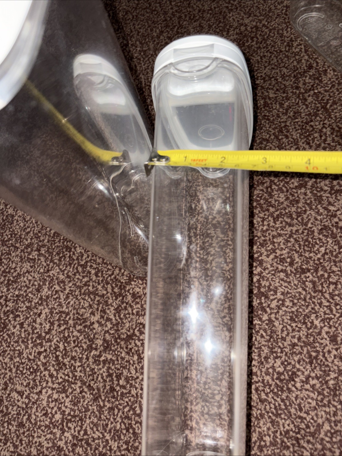 Ikea 365 – 6 Sealed Jar Transparent Plastic – Kitchen Organizer