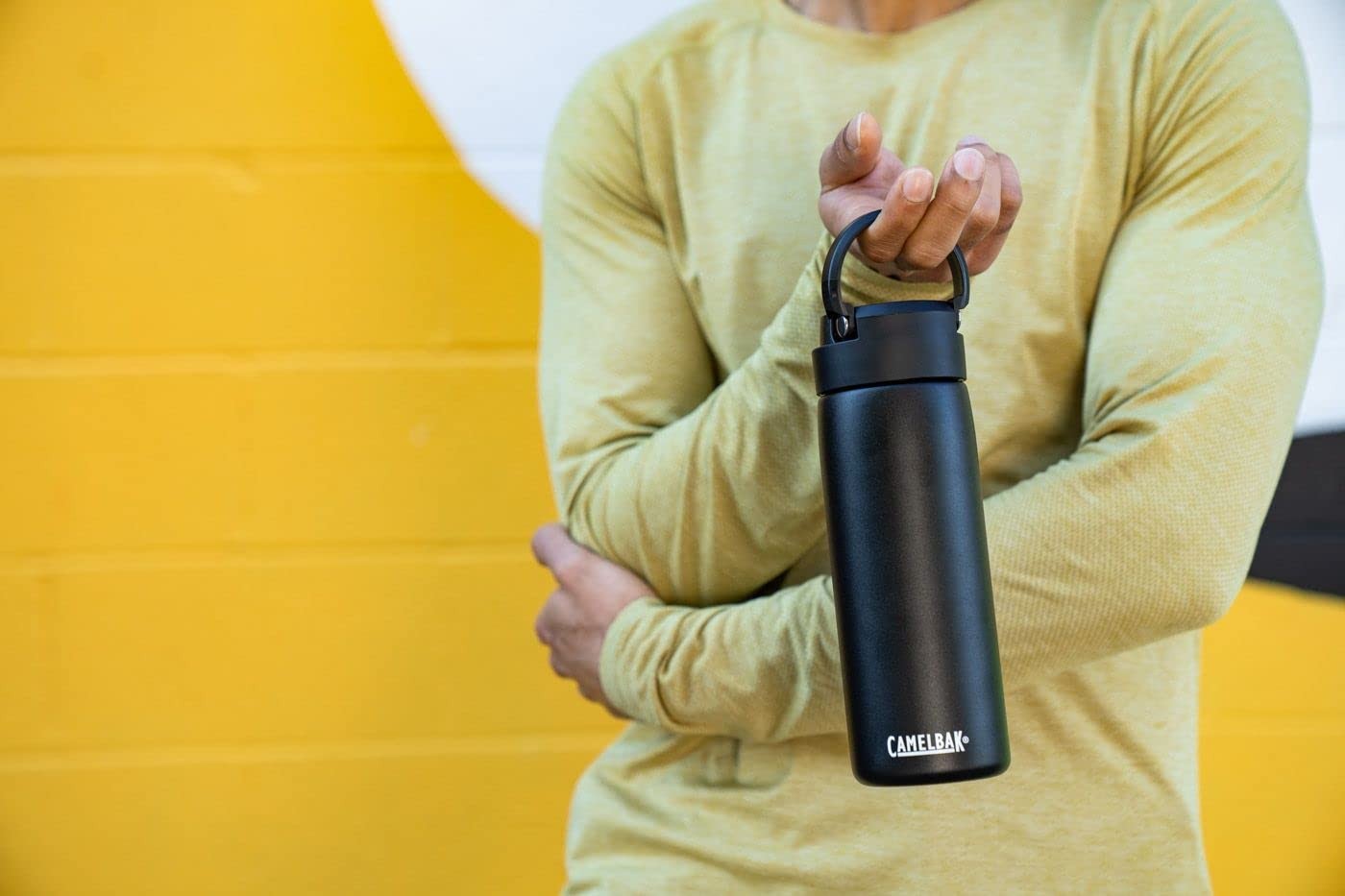 Camelbak Fit Cap Vacuum Stainless Insulated Water Bottle – 32Oz White