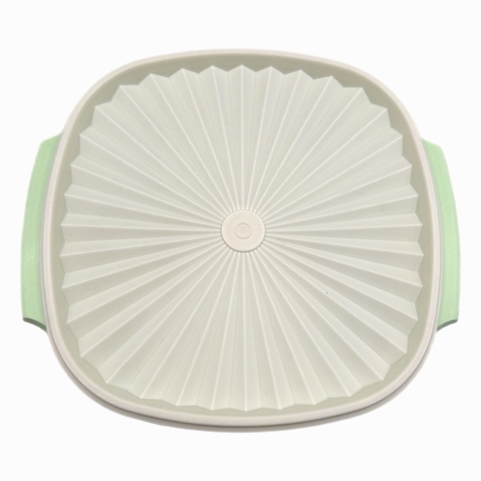 Tupperware Mint Green Large Servalier Bowl with White Seal Lid – 11 ¾ Cups