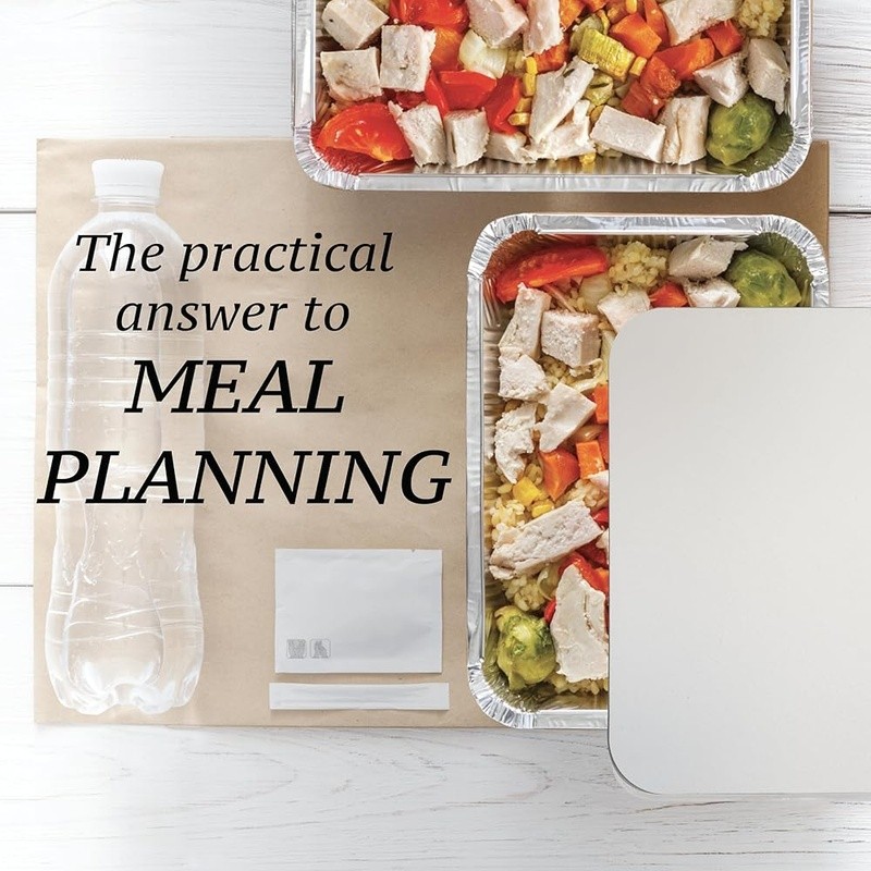 Disposable Aluminum Foil Containers W/ Lids Meal Prep Takeout New