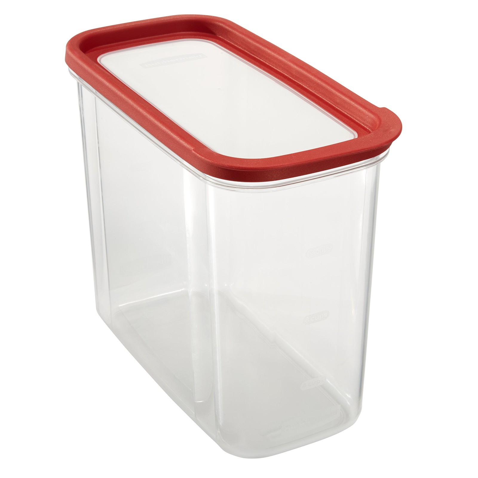 Rubbermaid 16-Cup Modular Dry Food Storage Zylar Container,Clear 16-cup, Clear