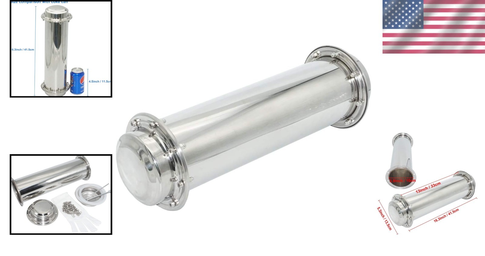 Time Capsule Container with Silicone Gaskets – Preserve Memories for 200