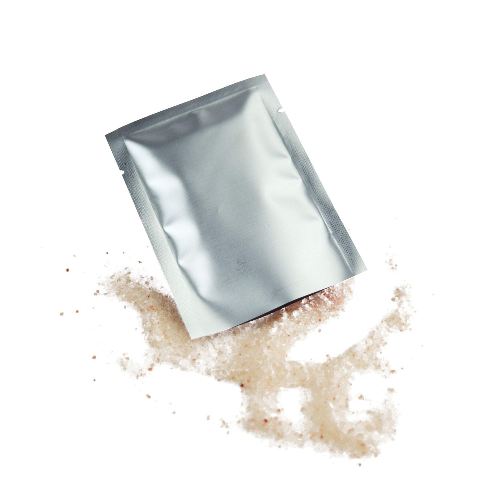 200 PCS Metallic Mylar Foil Open Top Sealable Bags (6x9cm (2.3×3.5″), Silver)
