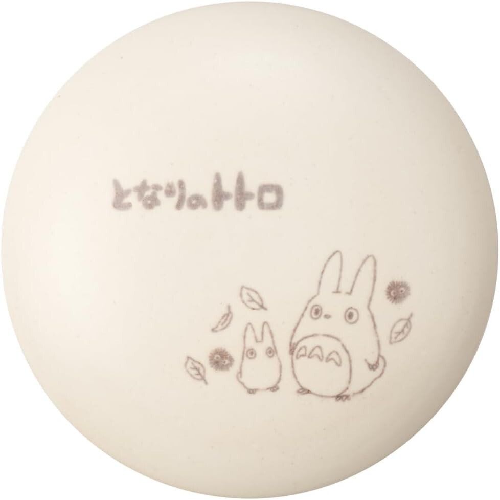 BankoWare Totoro Ohitsu Ceramic Continer for Cooked Rice 1Go White Ghibli New