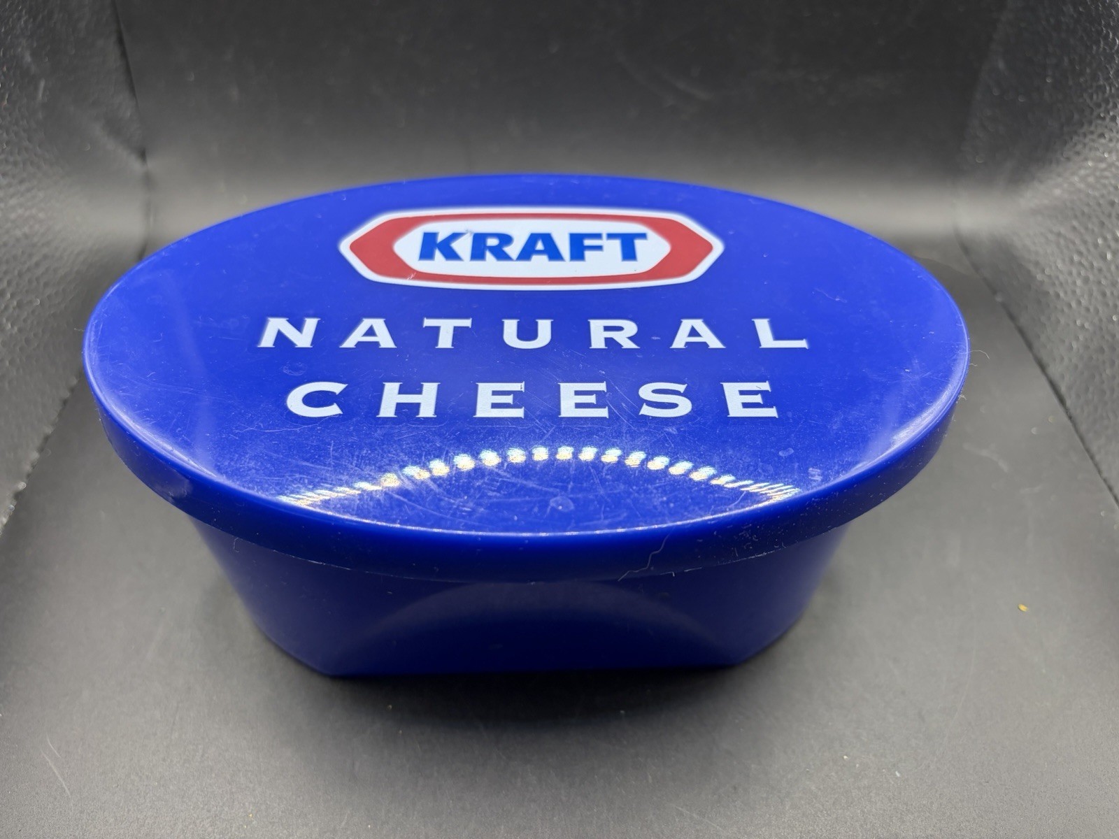 Kraft Natural Cheese Blue Plastic Storage Container w/ Grater