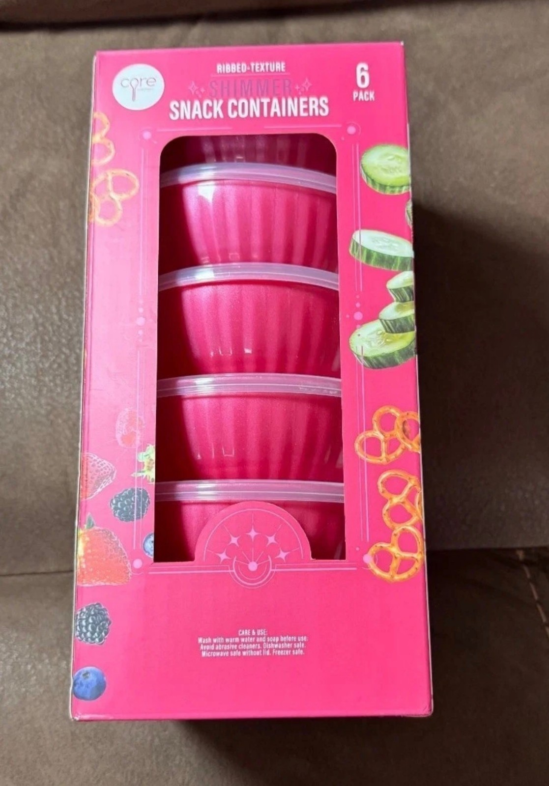 Core Kitchen Shimmer Snack Containers