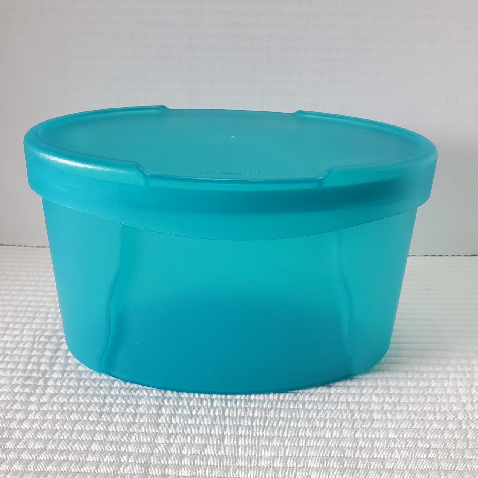 Tupperware Modular Mates Pouring Insert Container Lid Blue 7.5×4.5 1.2L 3766A-2