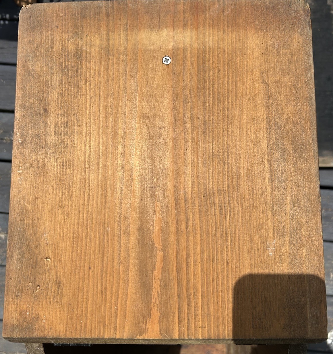 Vintage Wooden Potato /Onions Storage Bin Handmade Primitive Farmhouse Box