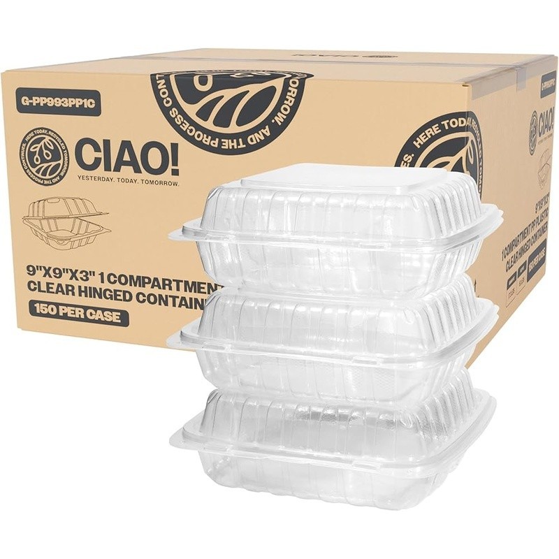 Durable Stackable Freezable Polypropylene Storage Container 2.4lb Food Organizer