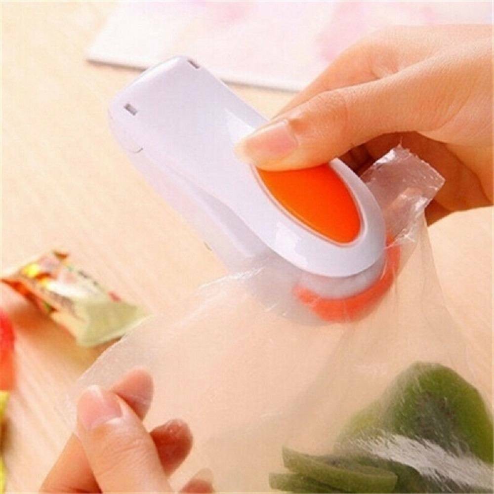 Mini Heat Sealing Machine Food Storage Airtight Reusable Kitchen