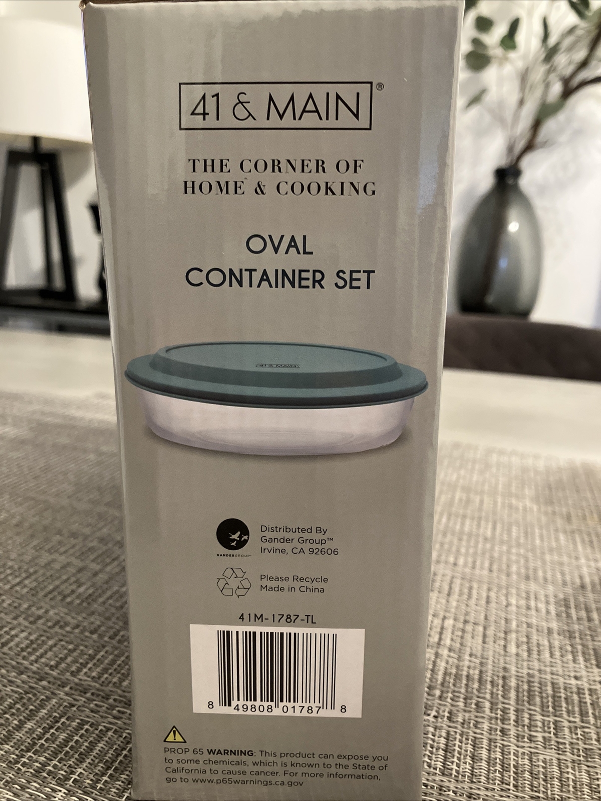 41 & Main Oval Container Set