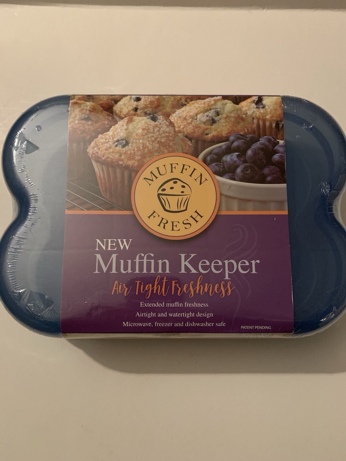 New Extended Muffin Keeper Air Tight Freshness Plastic Storage Container Holder