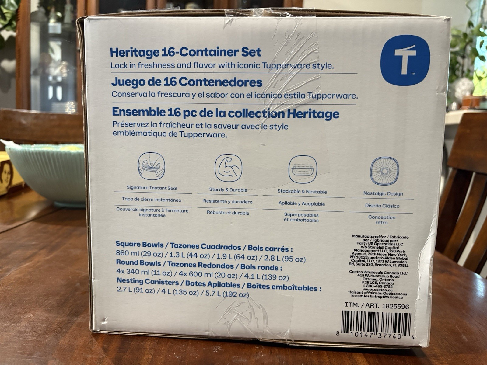 Tupperware Heritage Collection 32 Piece Food Storage Set Vintage Blue Colors!