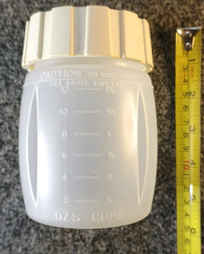Hamilton Beach Microwave Safe Pro Blender Container Vintage