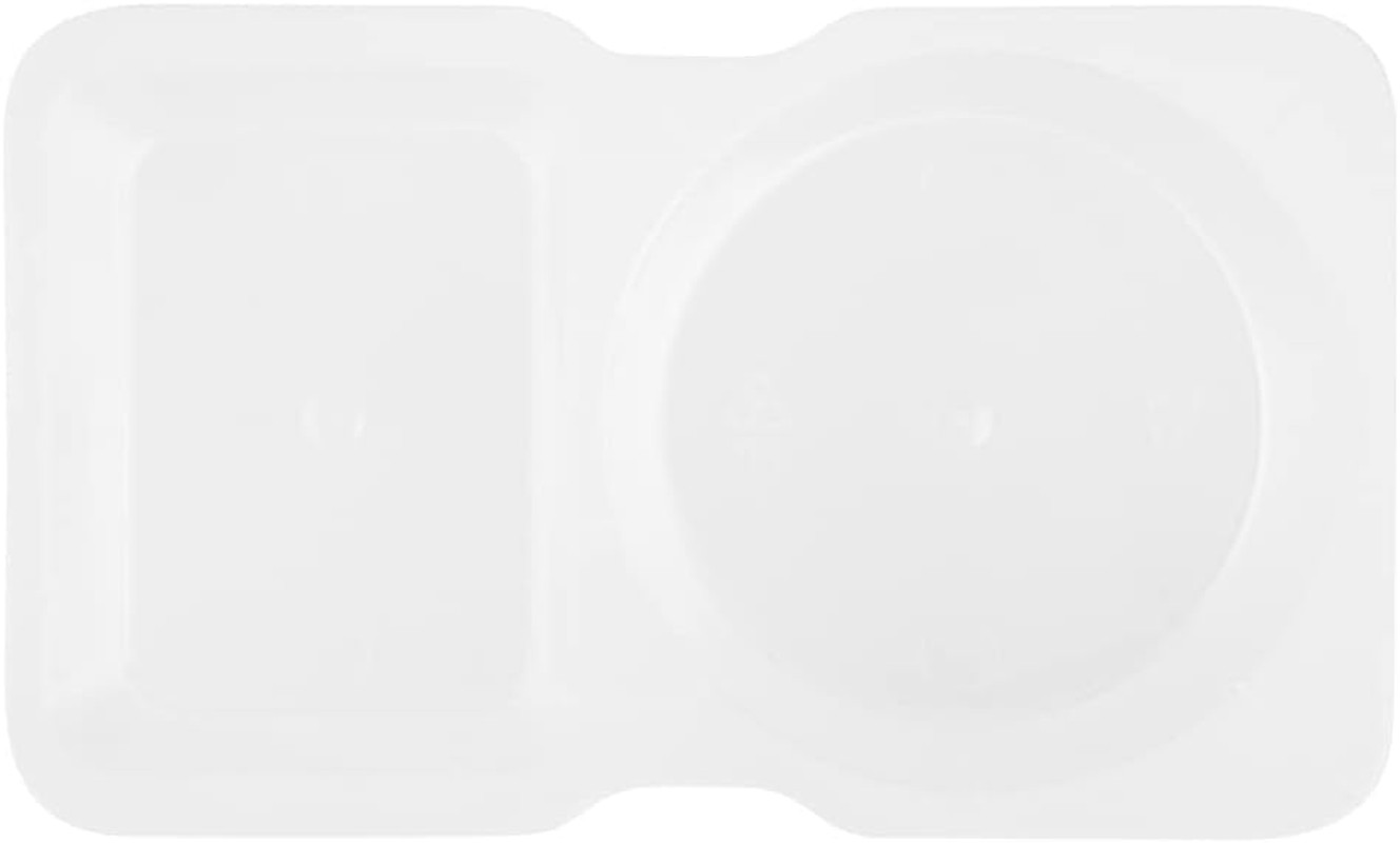 Futura 5 Ounce Snack Containers, 100 Microwavable Sauce Containers – 2 Compartme
