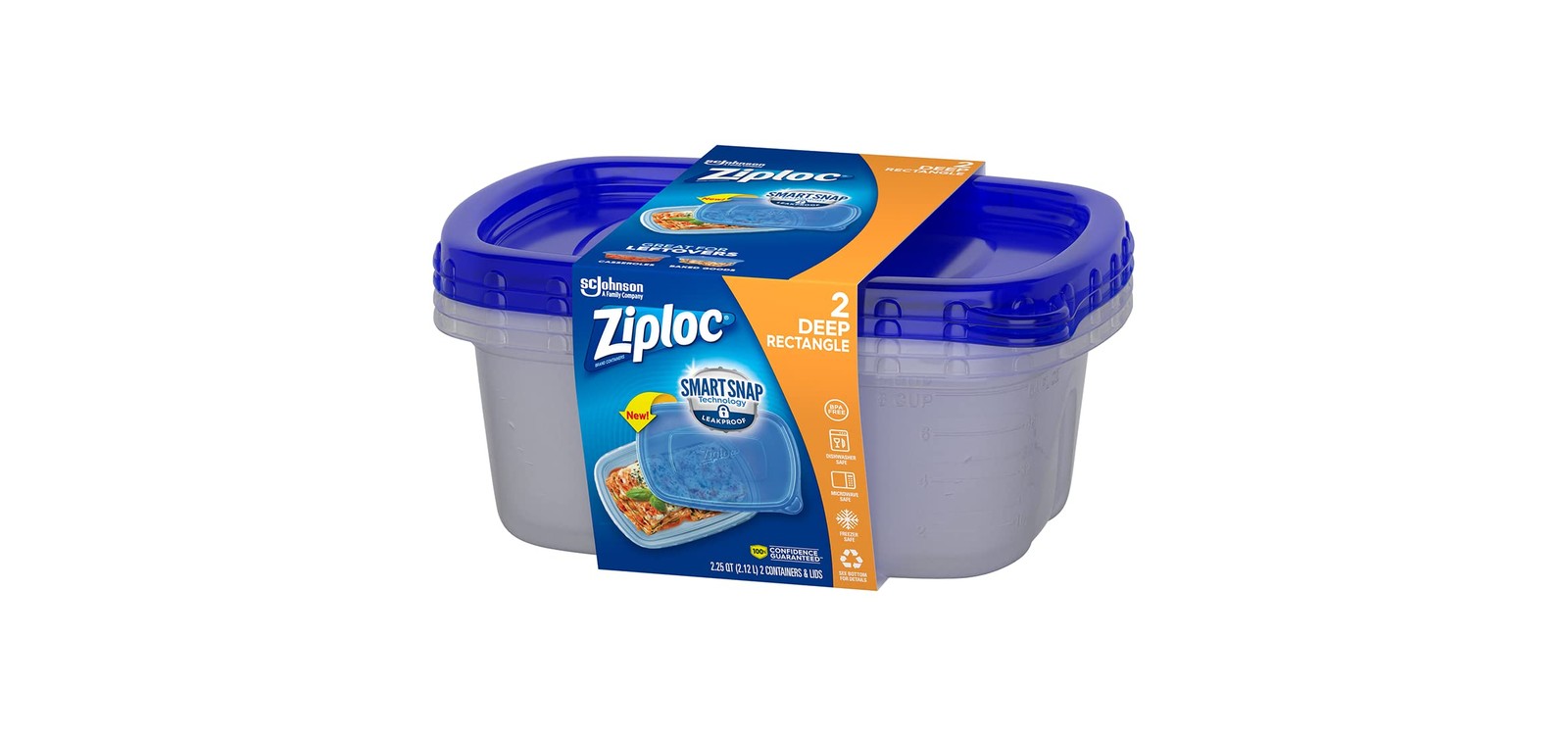 70941 9 Cup Large Square Container – 2 Count2