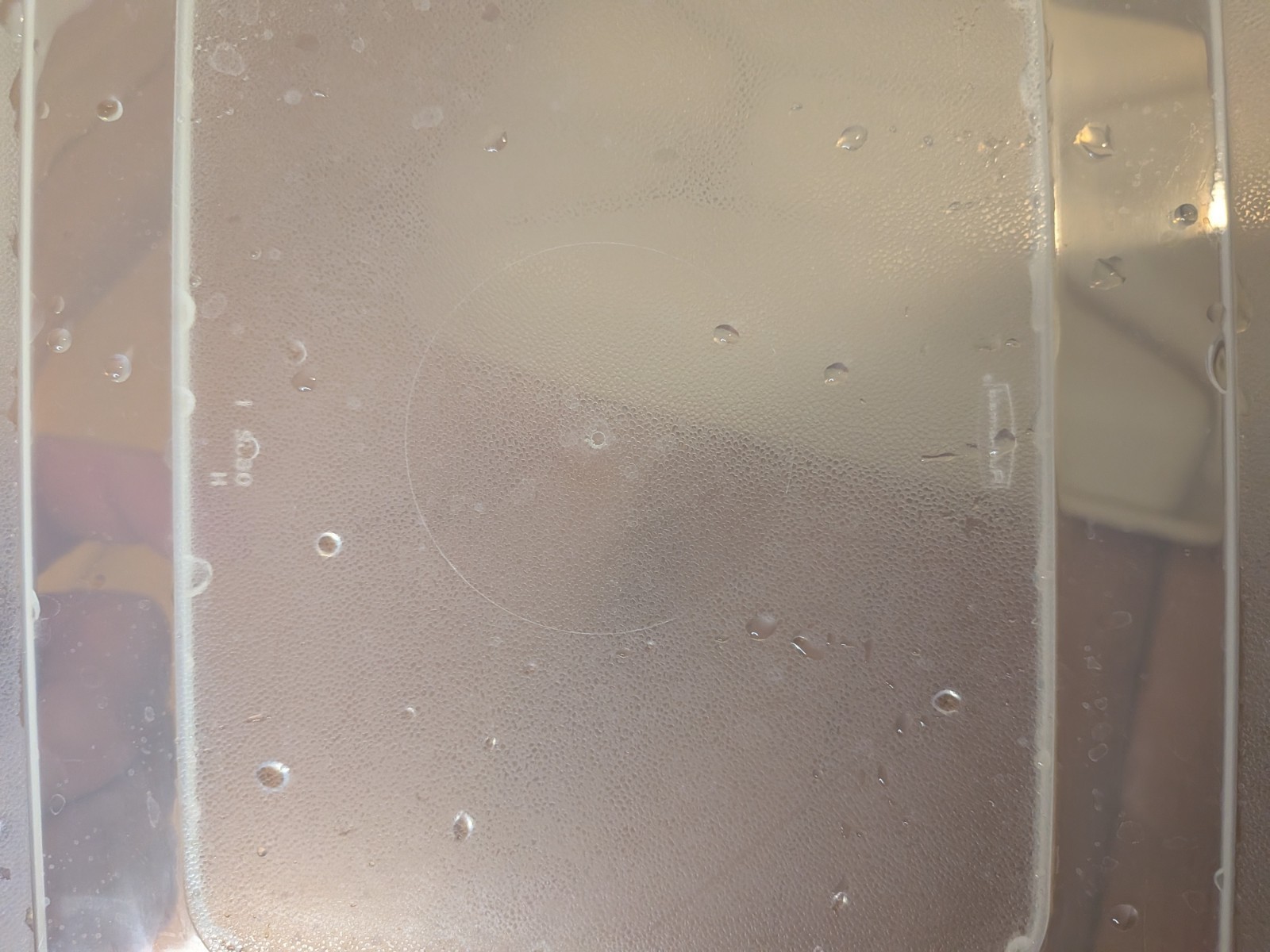 Vintage Rubbermaid Servin Saver 5 Compartment Party Tray Almond Beige 0833 0822