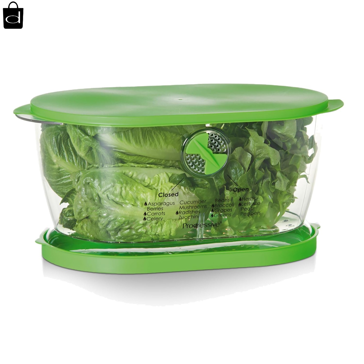 Dishwasher Safe 4.7 Quart Oval Produce Storage Container – Maintain Freshness!