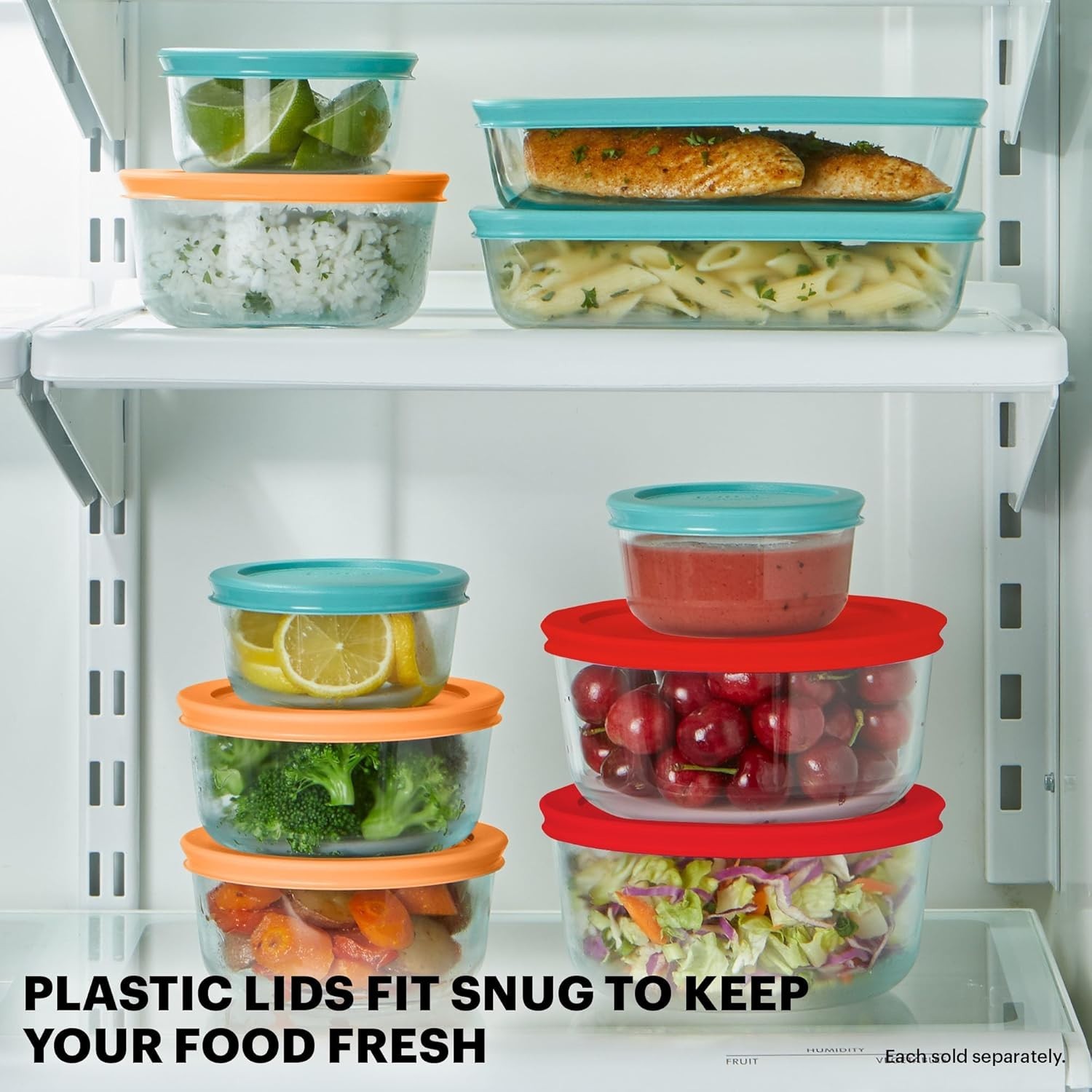Elegant 12-Pack Glass Food Storage Containers Set – BPA-Free & Microwave Safe