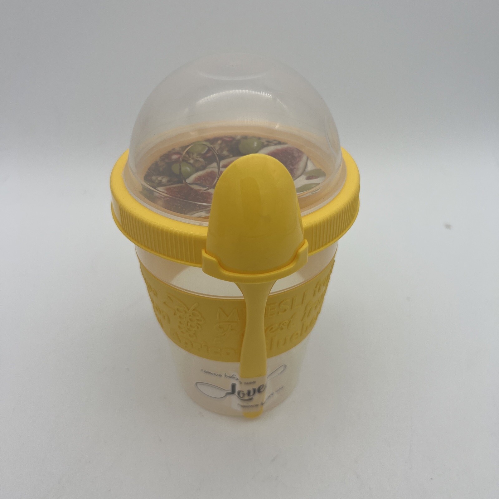 CRYSTALIA Breakfast On the Go Cups Take and Go Yogurt Cup with Topping Cereal…
