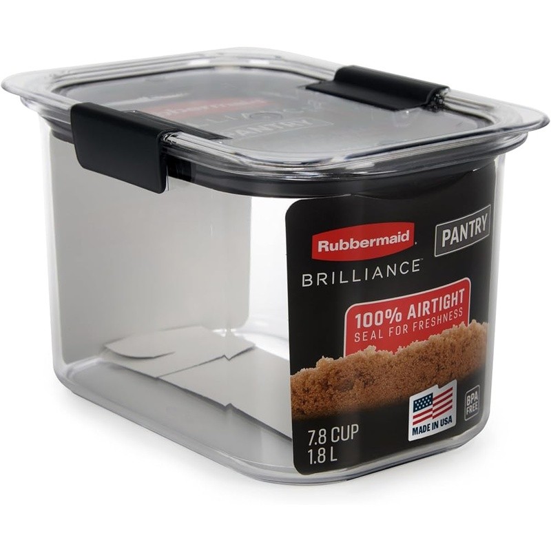 Airtight Leak-proof Food Storage Container High Capacity BPA Free Durable New