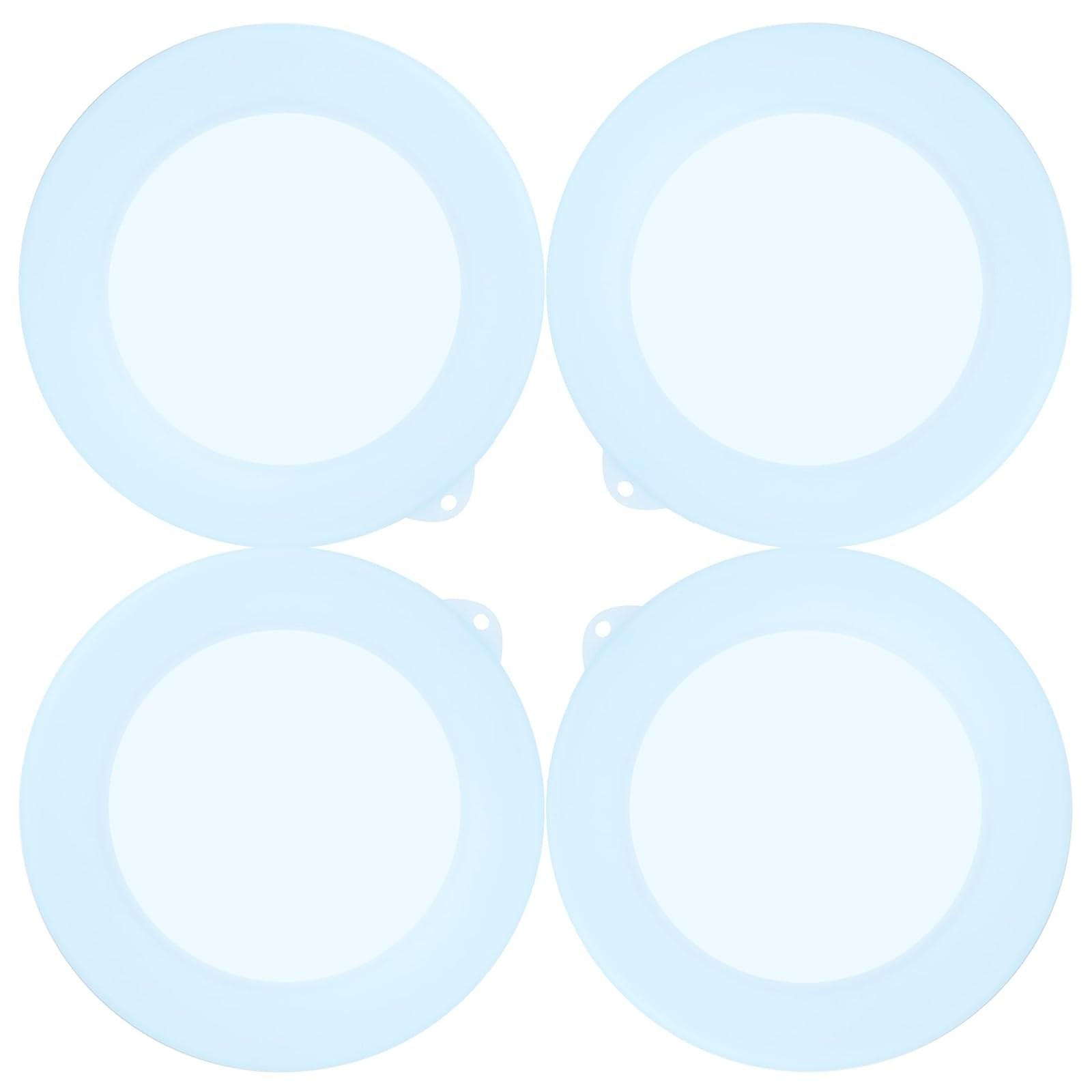 4 Pack Silicone Lids for Corelle Bowls – Microwave & Dishwasher Safe