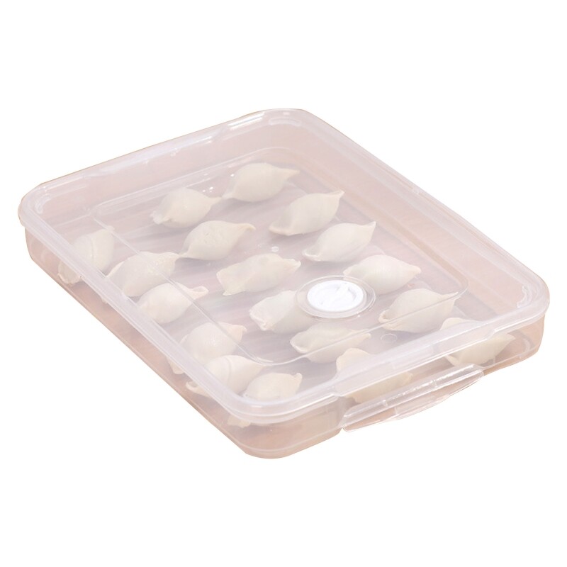 Refrigerator Dumplings Box Stackable Egg Tray Airtight Kitchen Container