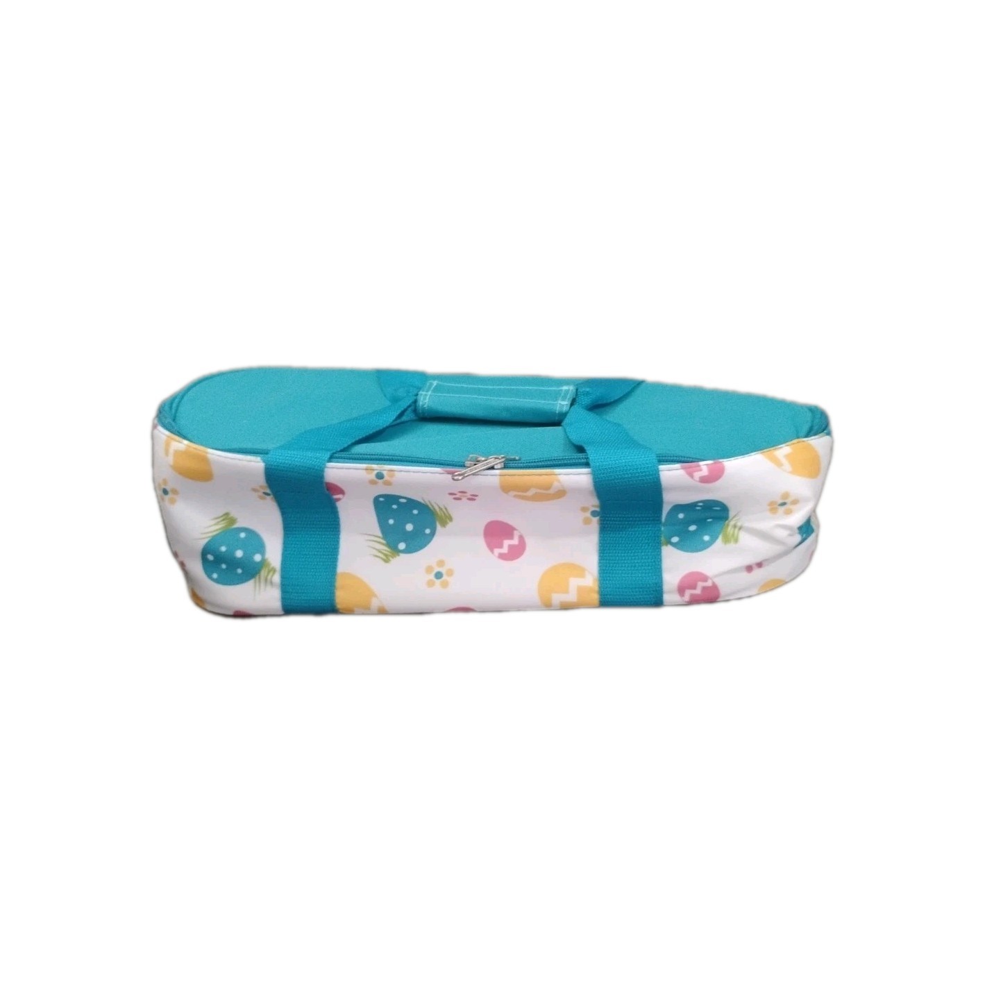 Temptations Easter Egg Print Zip Up Thermal Food Tote