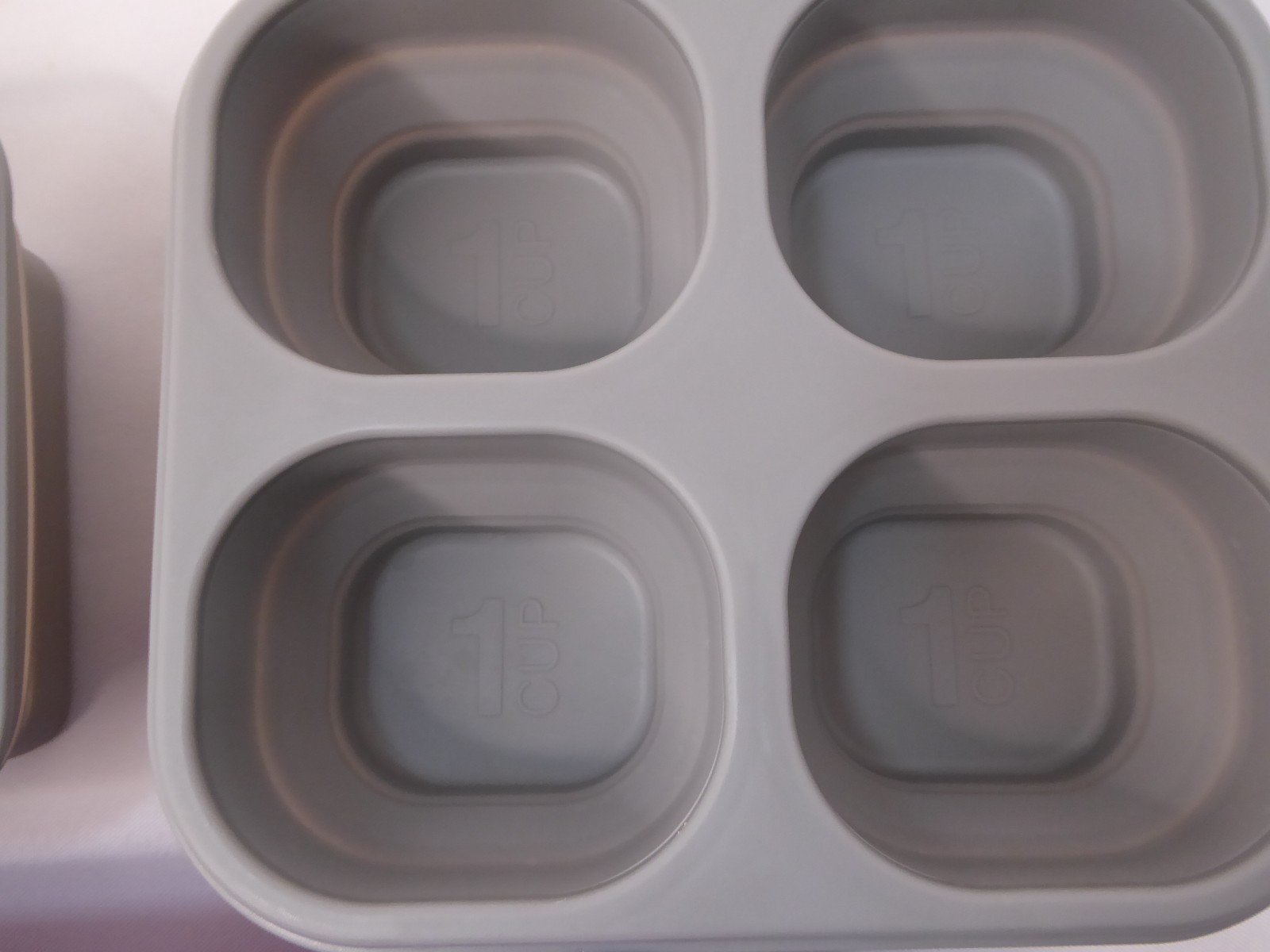 Crofton Portion Perfect Meal Kit – Lot of 3 Silicone Collapsible Meal Prep Trays