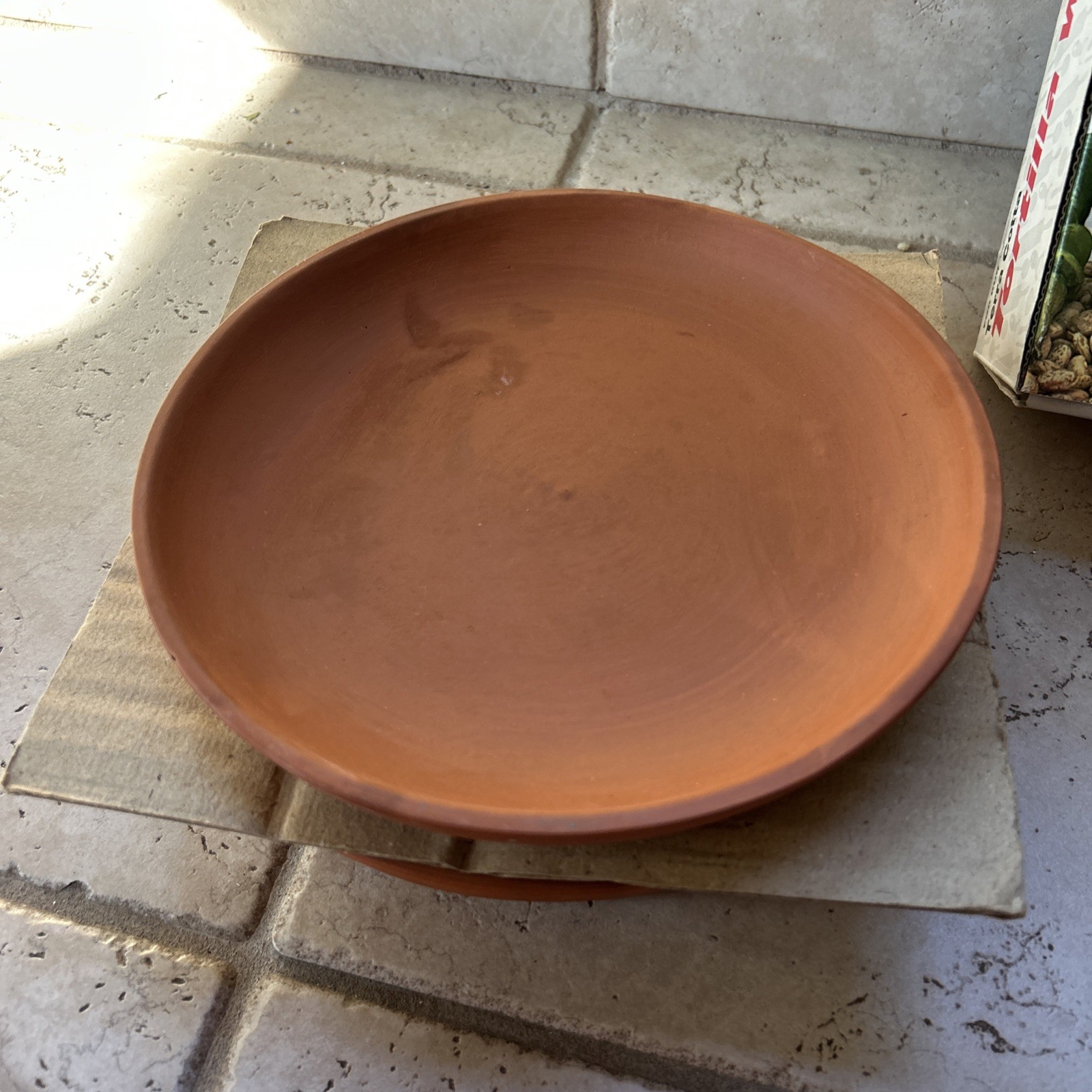 Fox Run Microwavable Terra Cotta Tortilla Warmer Glazed Interior 8 1/2″ NOS