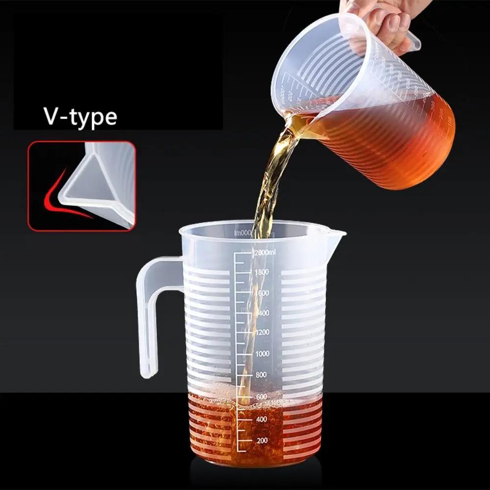 100-5000ml Thickened Plastic Measuring Cup with Scale Food Grade Measuring Cup E