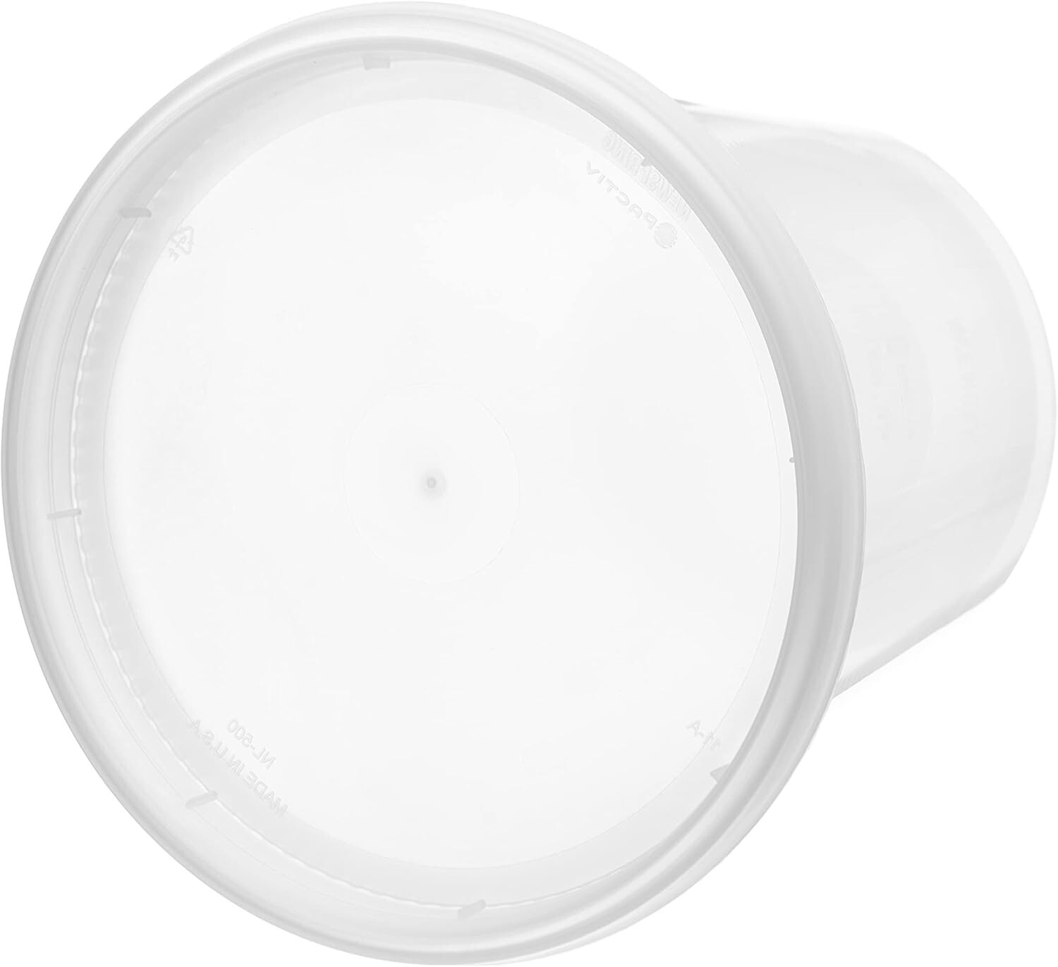 32oz Food Storage Deli Containers with Lids – Microwave & Dishwasher Safe 72pcs
