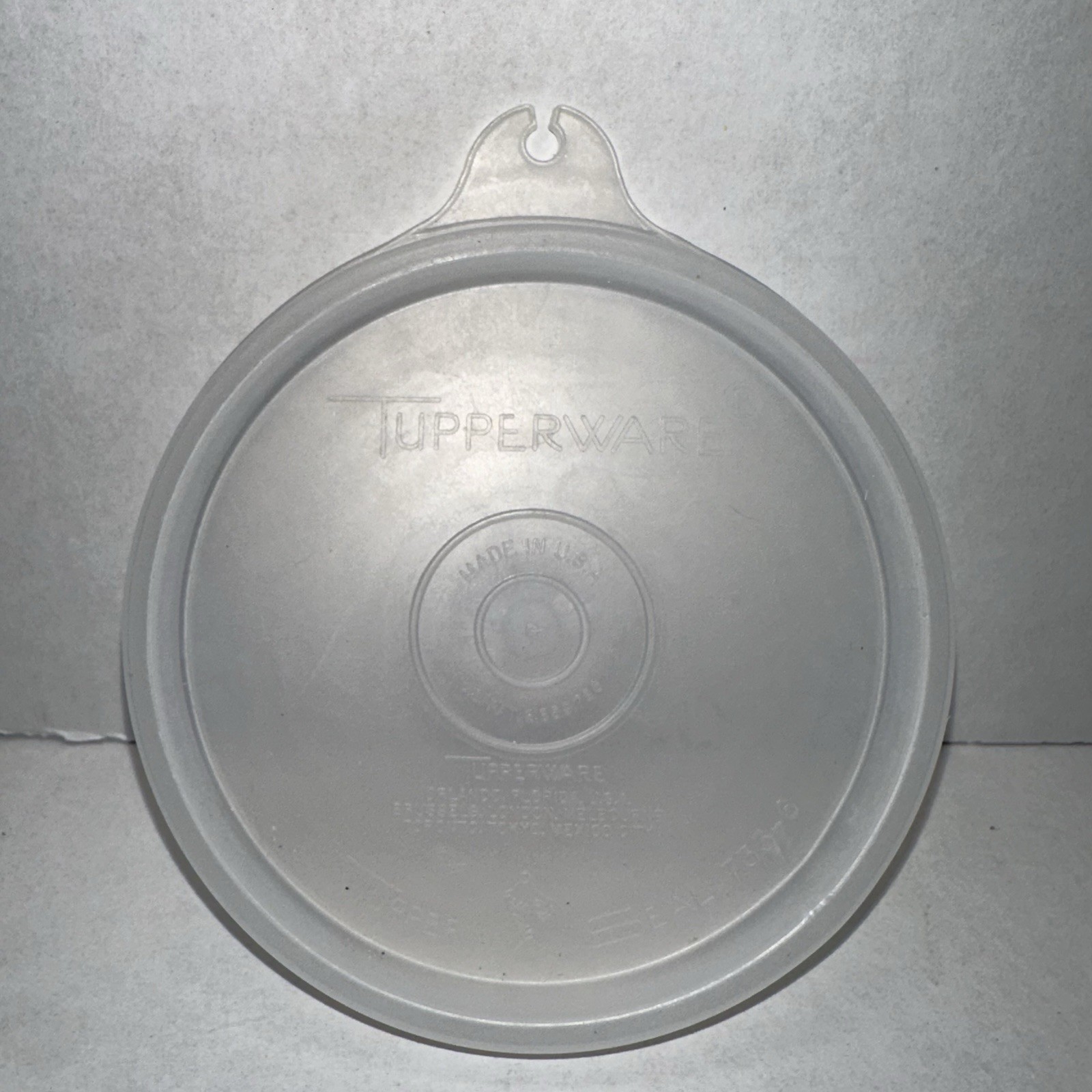 Vintage Tupperware #733-6 Sheer Replacement Tupper Seal Lid