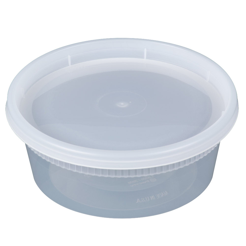 Pactiv 8 oz YL2508 Delitainers Newspring, 240 Pack