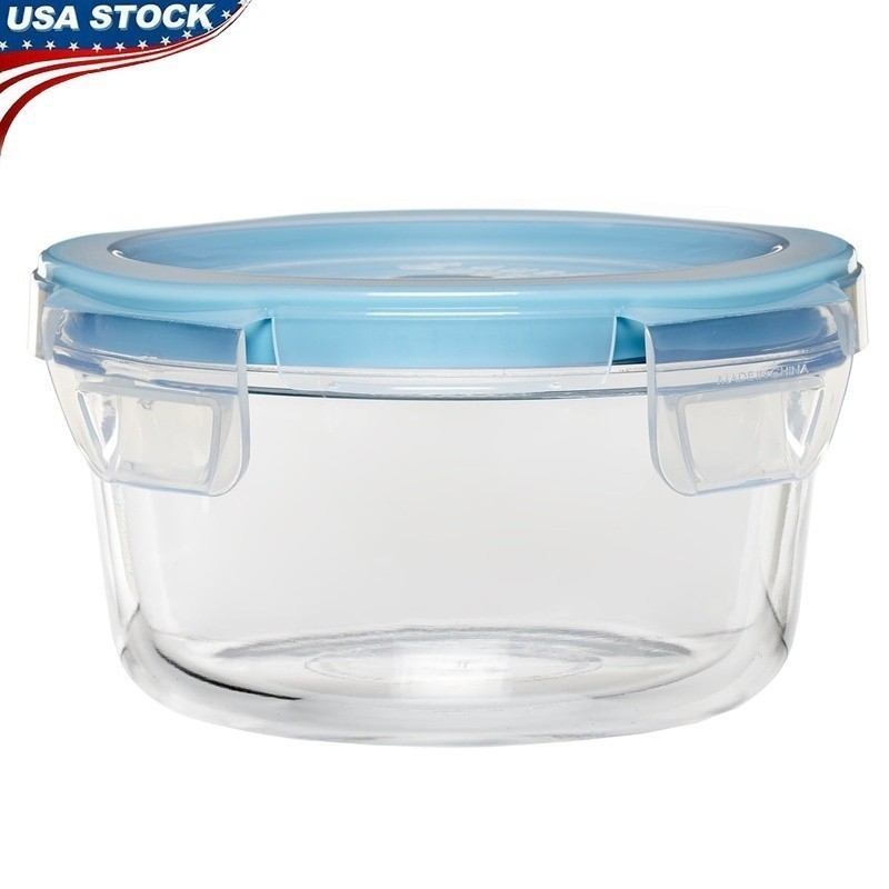 Leak Proof Glass Food Storage Containers Airtight Microwave Oven Safe BPA Free