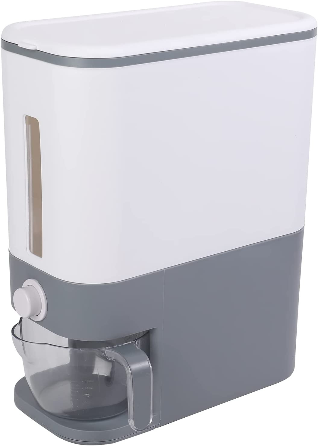 Dispensador de arroz cocina dispensador almacenamiento cocina granos 22Lbs Nuevo