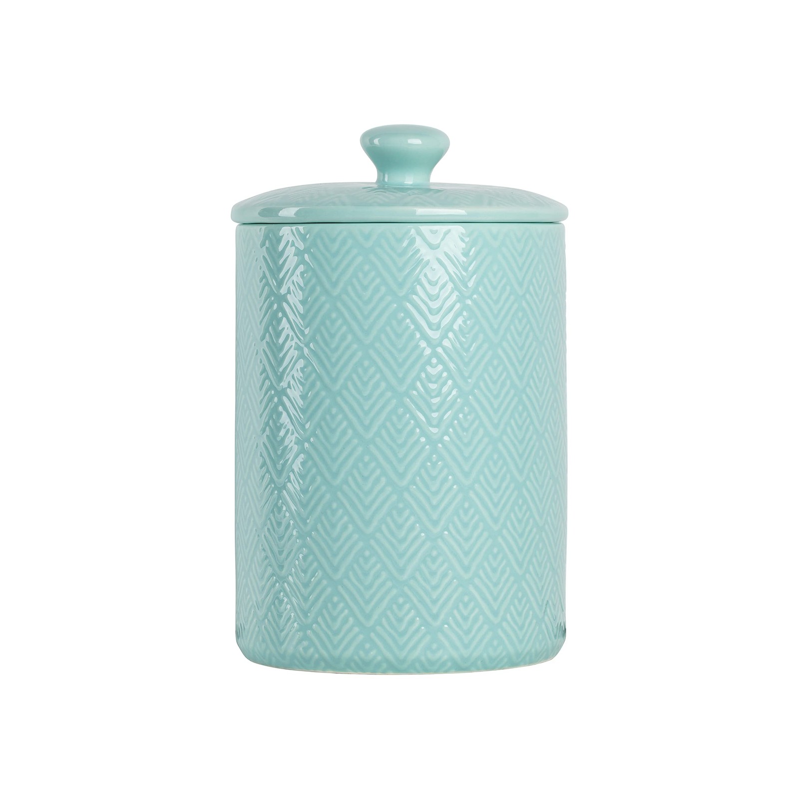 CAN BLU Kitchen Canister Set, Set of 3, Marquis Blue
