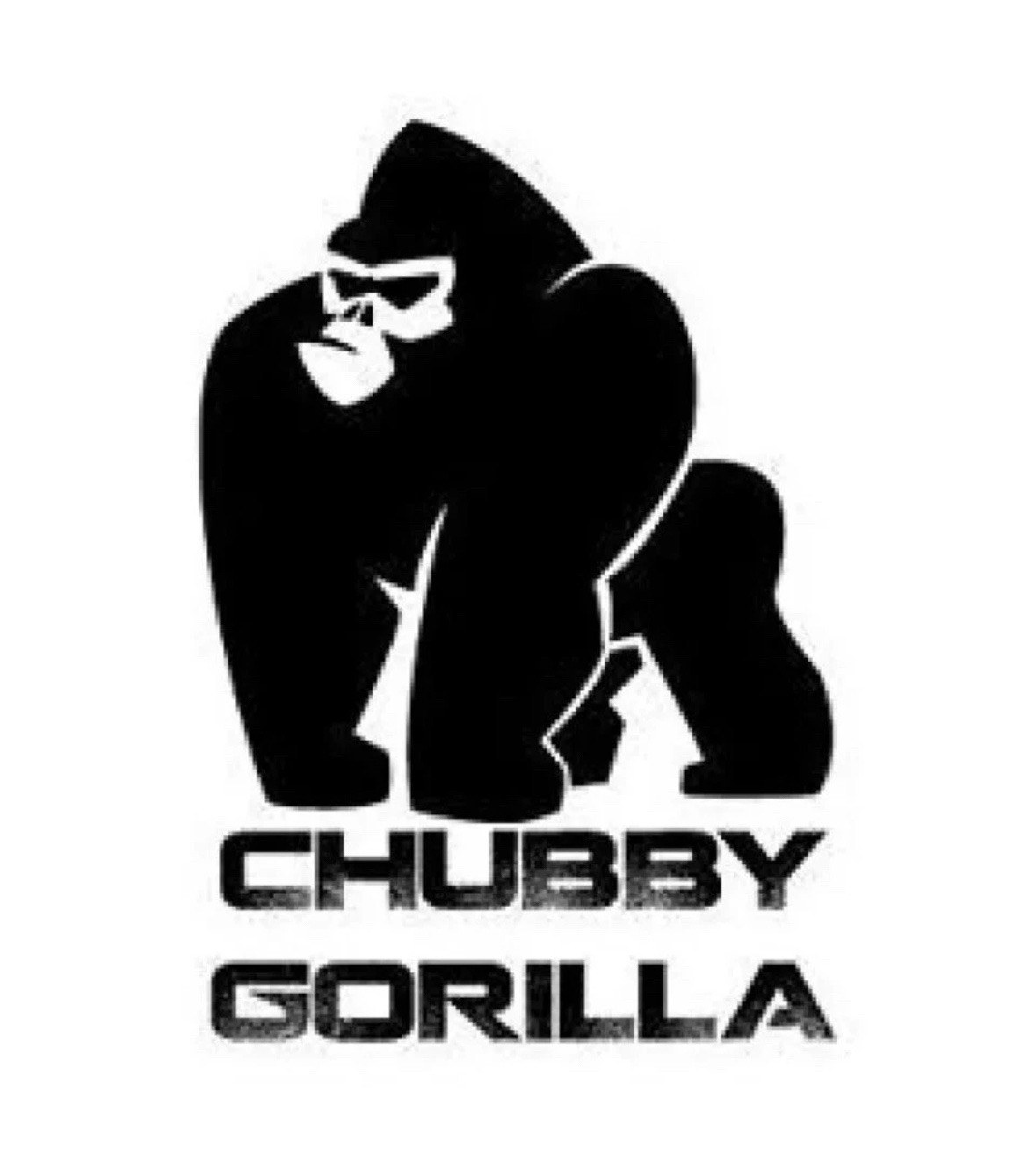 CHUBBY GORILLA 60ML V3 AUTHENTIC PET Bottles (10pack) CLEAR BOTTLE/BLACK LID