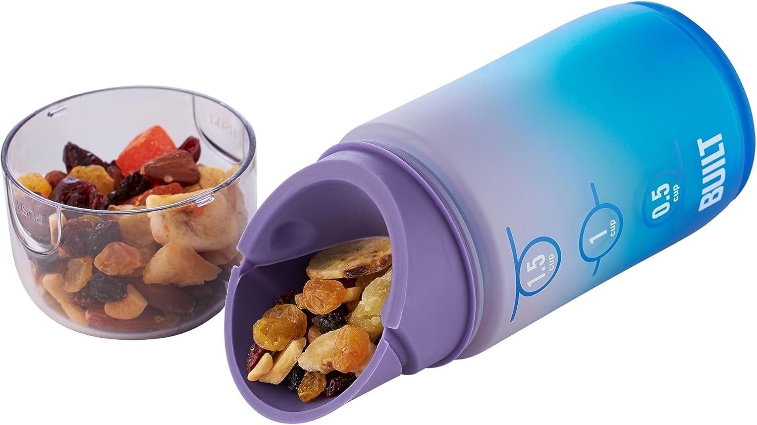 12 Ounces Tidbit On The Go Snack Container W/ Lid & Pourer Food & Snack Storage