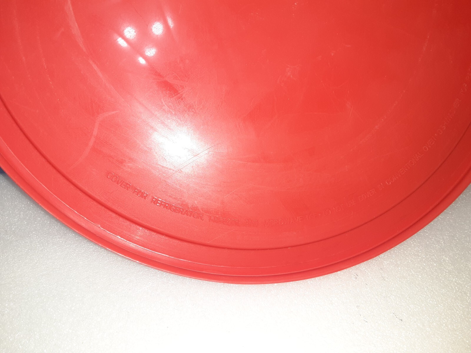 Pyrex 325-PC 2.5Qt Blue & 326-PC 4Qt Red Mixing Bowl Lids