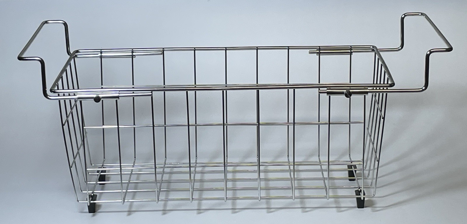 Freezer Basket Insert Metal Storage Rack 17″ x 7” x 7” Adjustable Length