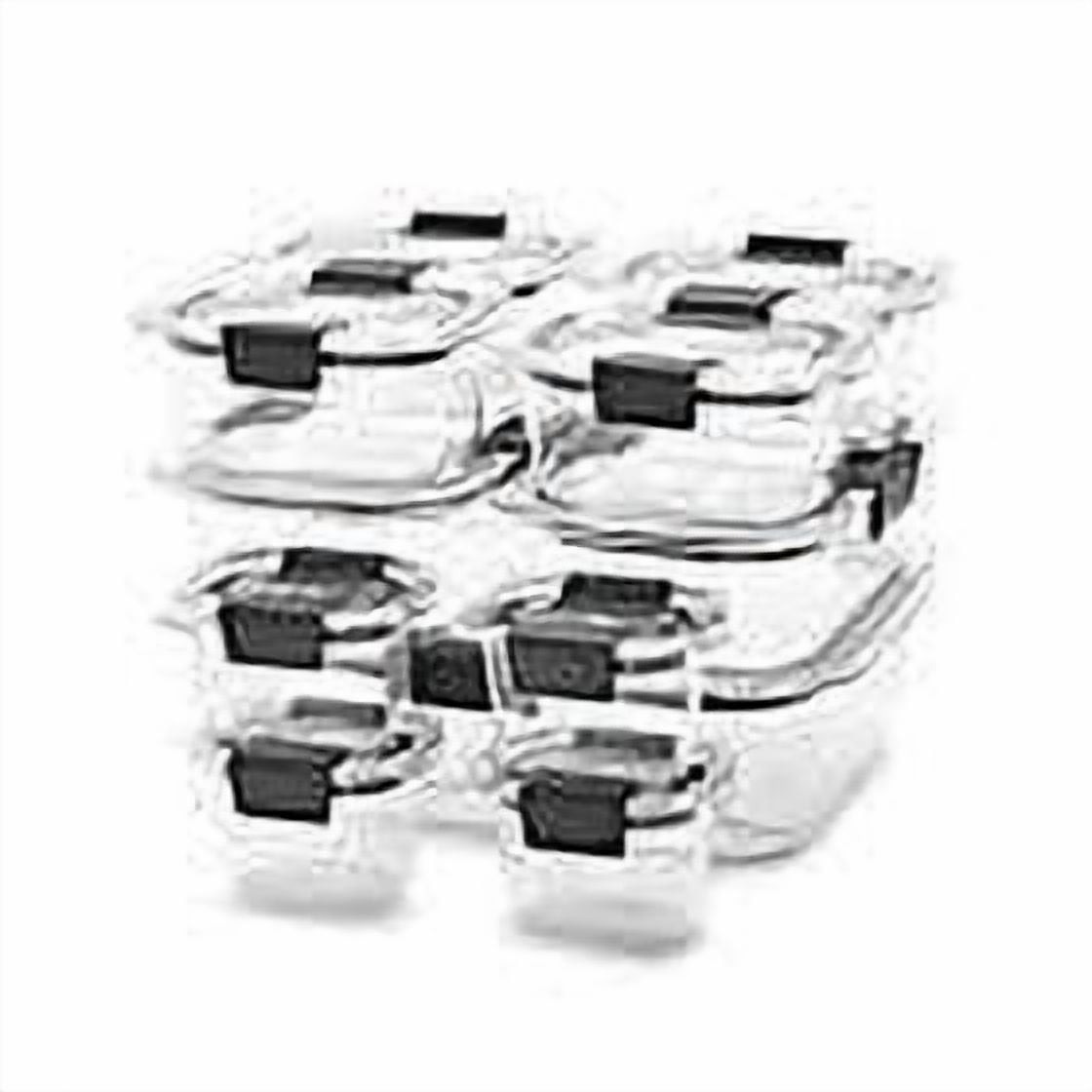 Rubbermaid Brilliance Food Storage Containers Set of 11 22 Pieces Total Clear