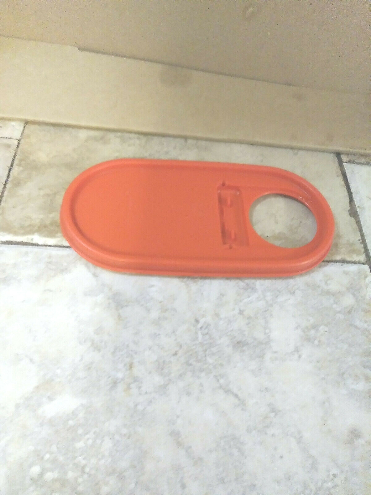 TUPPERWARE REPLACEMENT CEREAL CANISTER LID 1817 6 7/8 X 3 1/4″ NO CAP